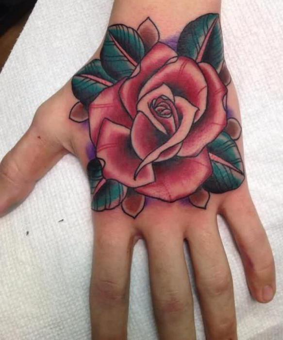 tetovanie na rukách mužskej fotografie