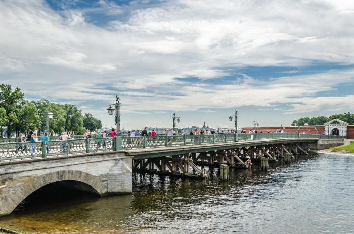 Ioannovský most v Petrohrade foto
